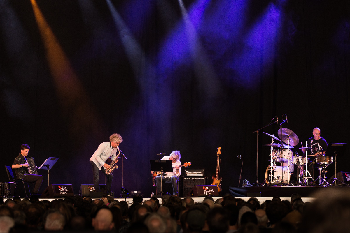 Aka Moon with João Barradas @ Jazz Middelheim, picture 7, photographed by Ann Carpentier - FrontView Magazine