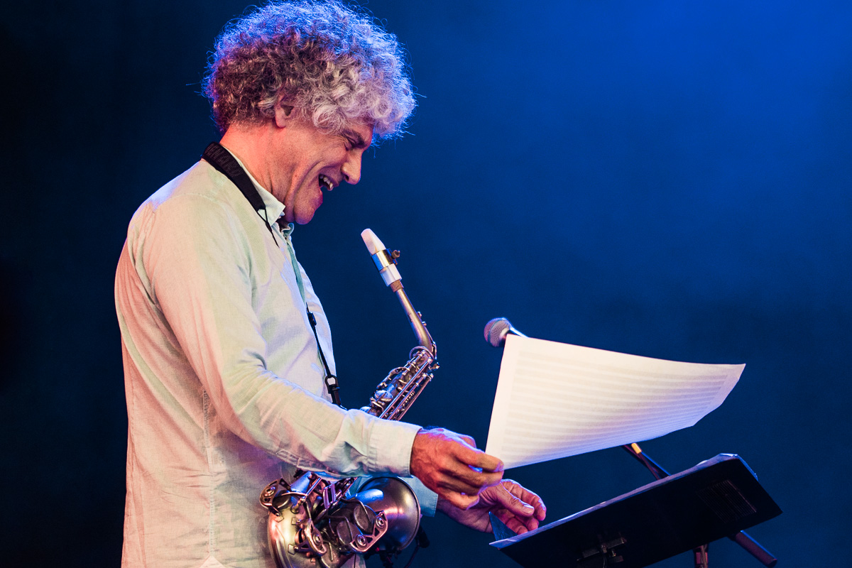 Aka Moon with João Barradas @ Jazz Middelheim, picture 10, photographed by Ann Carpentier - FrontView Magazine