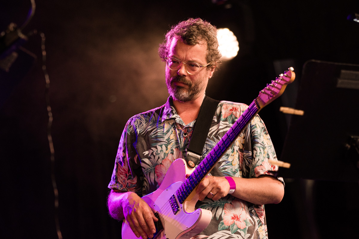 Flight of the Black Zebra ft. Jakob Bro @ Jazz Middelheim, picture 1, photographed by Ann Carpentier - FrontView Magazine