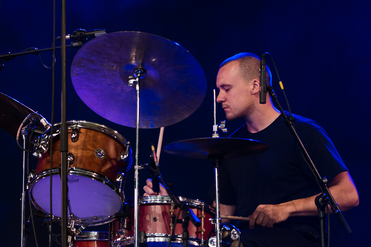 Flight of the Black Zebra ft. Jakob Bro @ Jazz Middelheim, picture 3, photographed by Ann Carpentier - FrontView Magazine