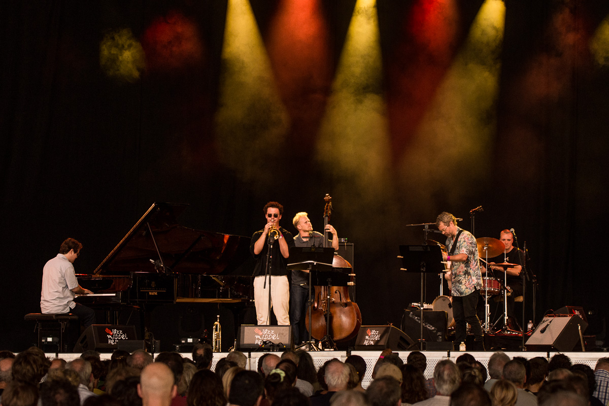 Flight of the Black Zebra ft. Jakob Bro @ Jazz Middelheim, picture 13, photographed by Ann Carpentier - FrontView Magazine