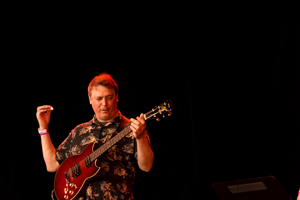 Kurt Rosenwinkel Trio @ Jazz Middelheim, picture 6, photographed by Ann Carpentier - FrontView Magazine
