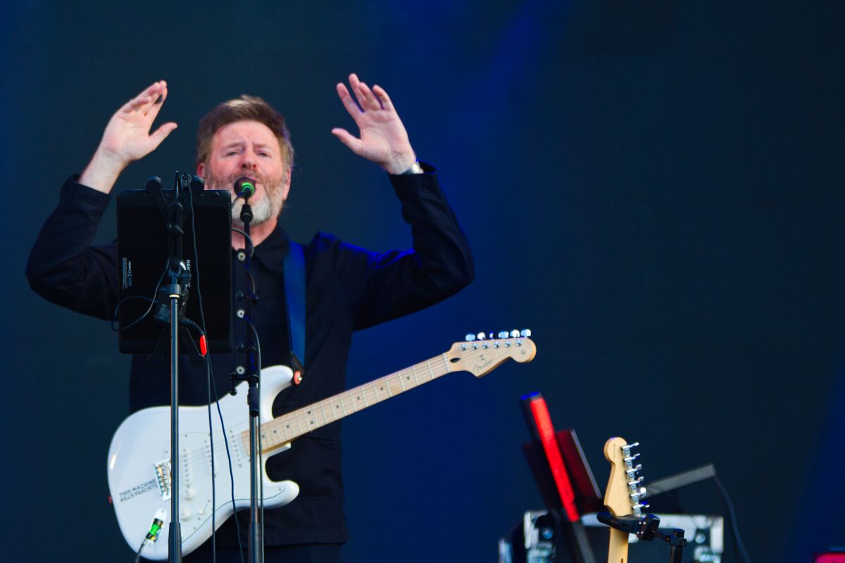 Scritti Politti @ W-Fest woensdag, picture 6, photographed by Luc Klinckaert - FrontView Magazine