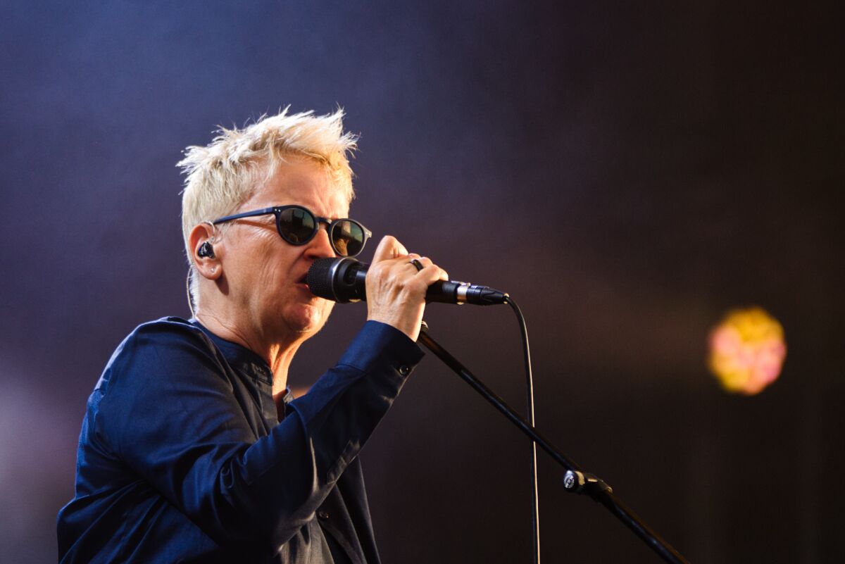 Anne Clark @ W-Fest woensdag, picture 1, photographed by Luc Klinckaert - FrontView Magazine