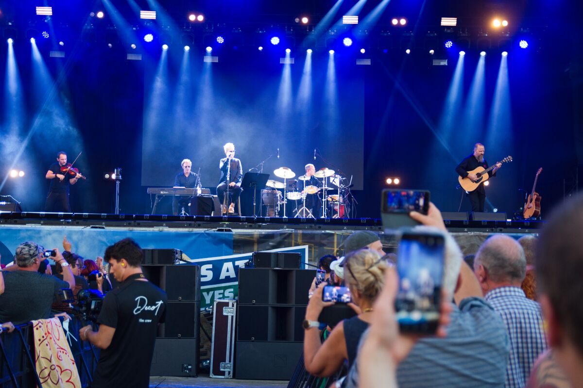 Anne Clark @ W-Fest woensdag, picture 13, photographed by Luc Klinckaert - FrontView Magazine