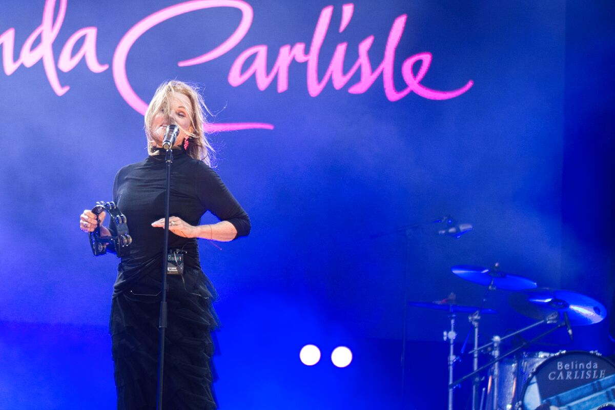 Belinda Carlisle @ W-Fest zondag, picture 1, photographed by Luc Klinckaert - FrontView Magazine