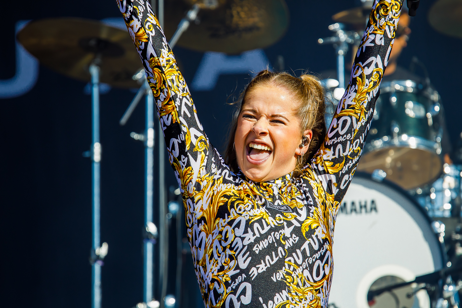 Laura Tesoro Live op Maanrock 2022, foto 8, foto's door Paul Jongeneelen - FrontView Magazine