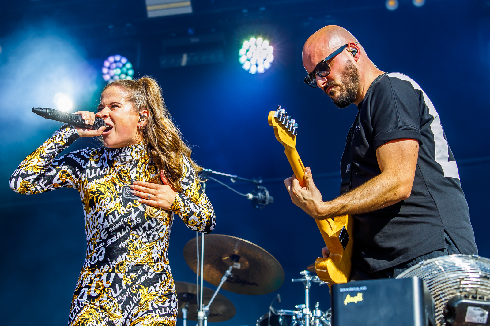 Laura Tesoro Live op Maanrock 2022, foto 18, foto's door Paul Jongeneelen - FrontView Magazine