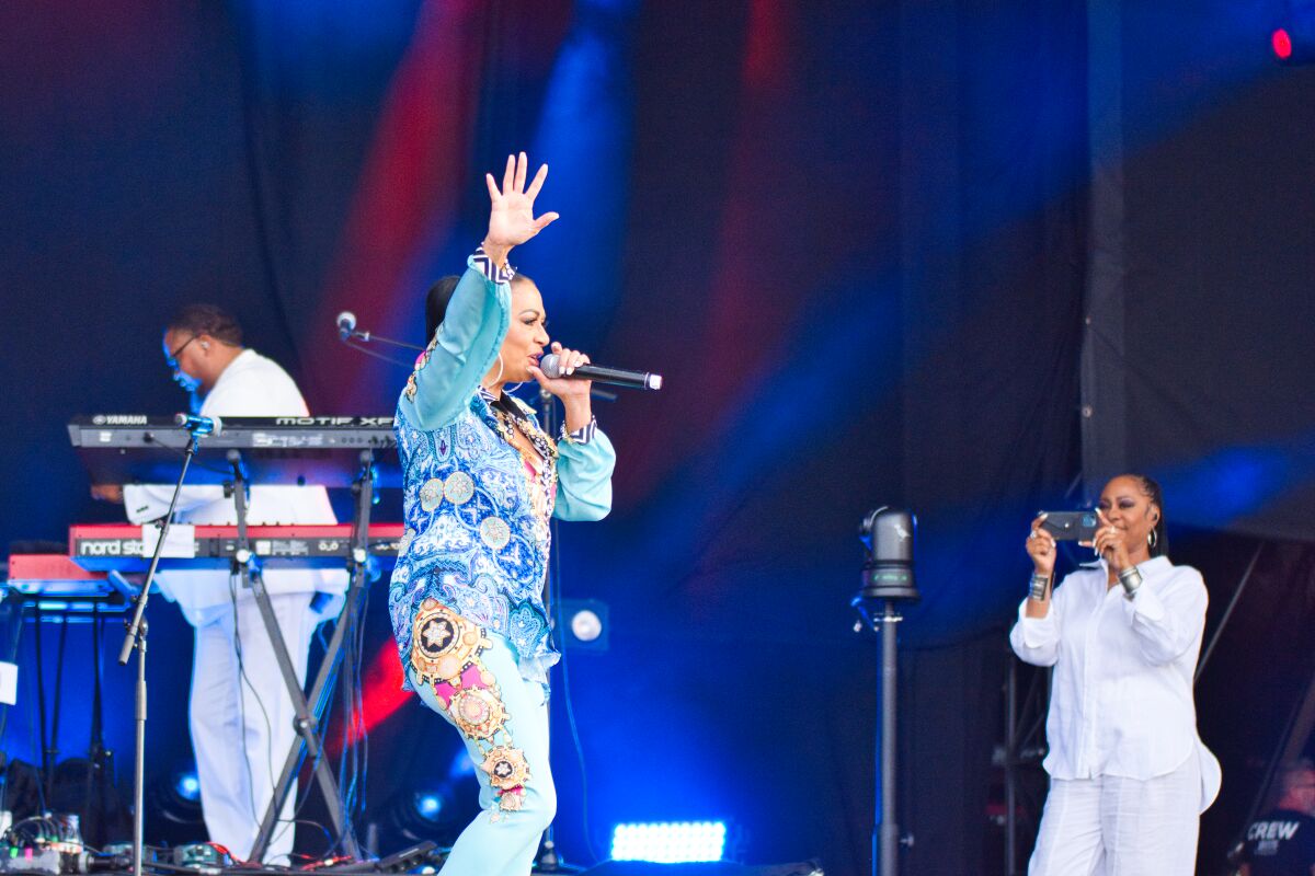 Sheila E @ W-Fest zondag, picture 2, photographed by Luc Klinckaert - FrontView Magazine
