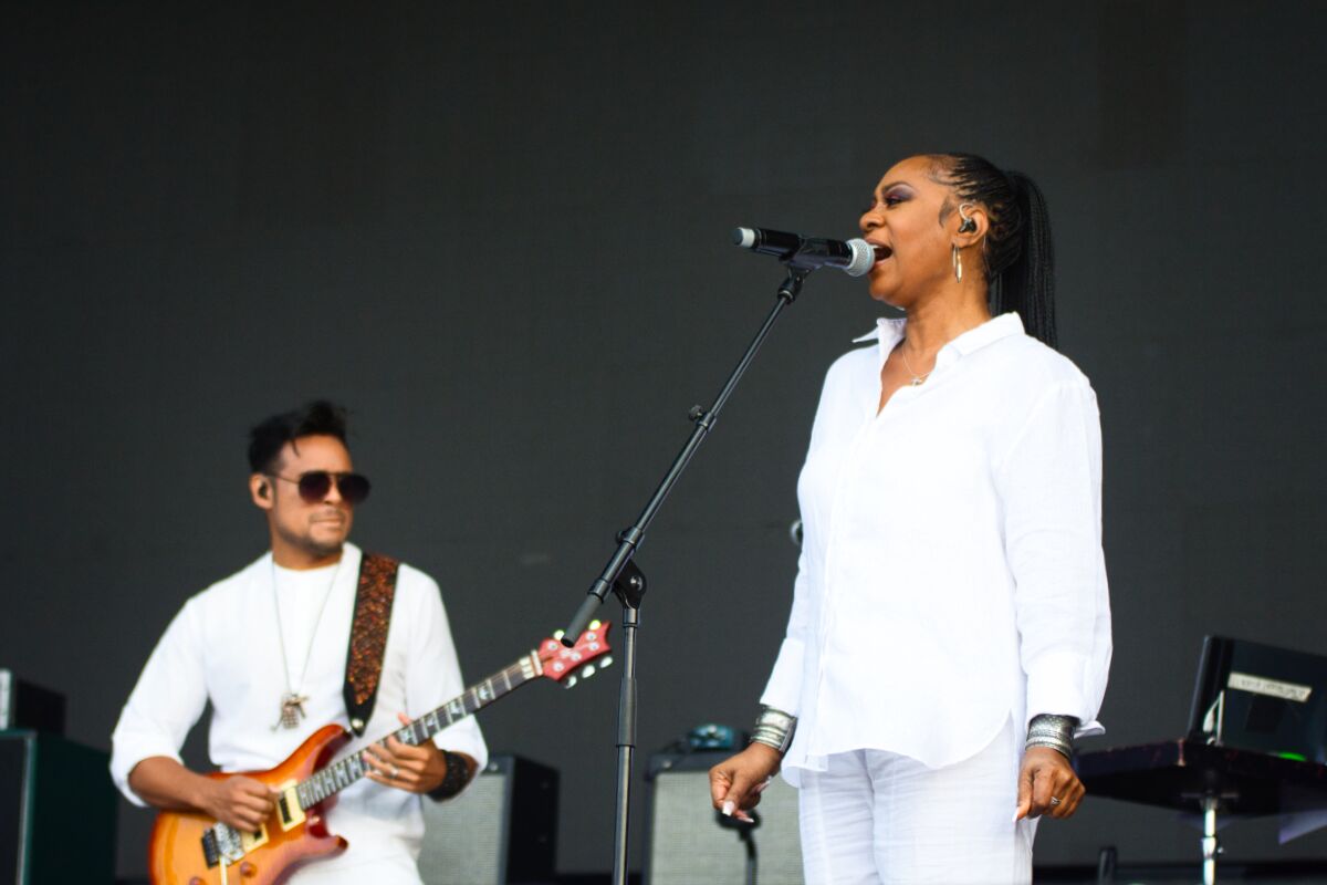 Sheila E @ W-Fest zondag, picture 7, photographed by Luc Klinckaert - FrontView Magazine
