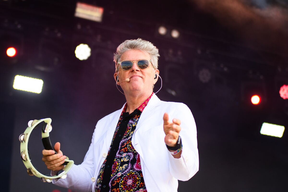 Thomson Twin's Tom Baily @ W-Fest zondag, picture 1, photographed by Luc Klinckaert - FrontView Magazine