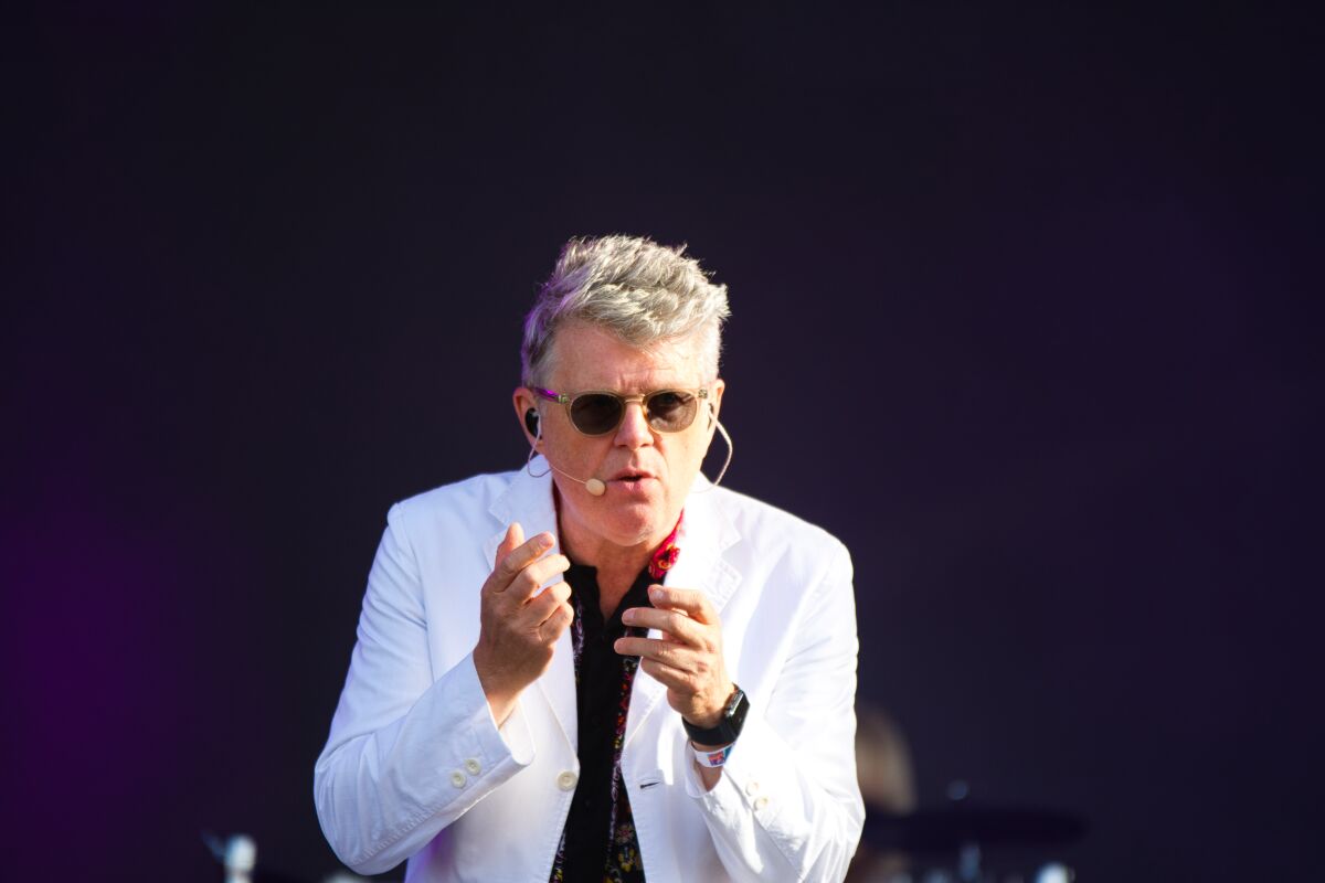 Thomson Twin's Tom Baily @ W-Fest zondag, picture 14, photographed by Luc Klinckaert - FrontView Magazine