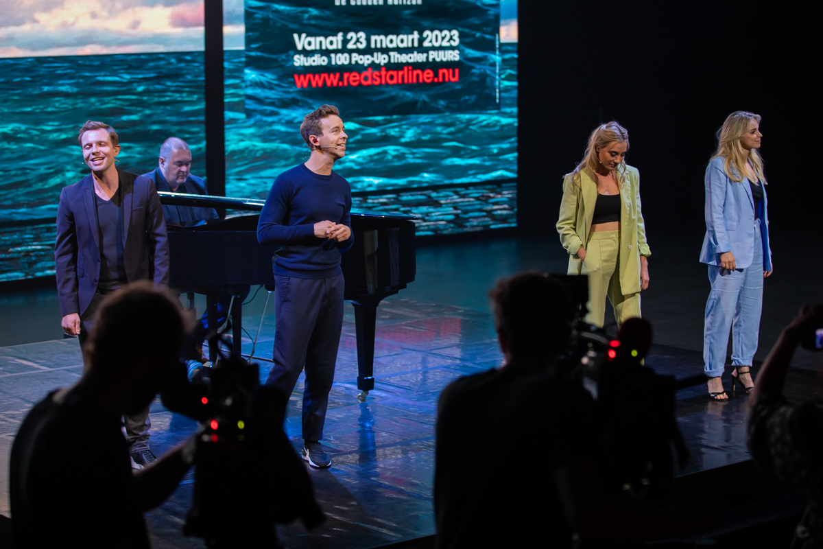 Castvoorstelling Red Star Line @ Studio 100 Pop-up Theater, picture 32, photographed by Goele Bormans - FrontView Magazine