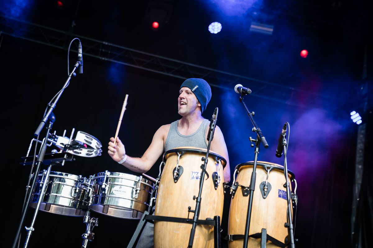 Radio Negra @ Fonnefeesten 2022, foto 2, foto's door Danny Wagemans - FrontView Magazine