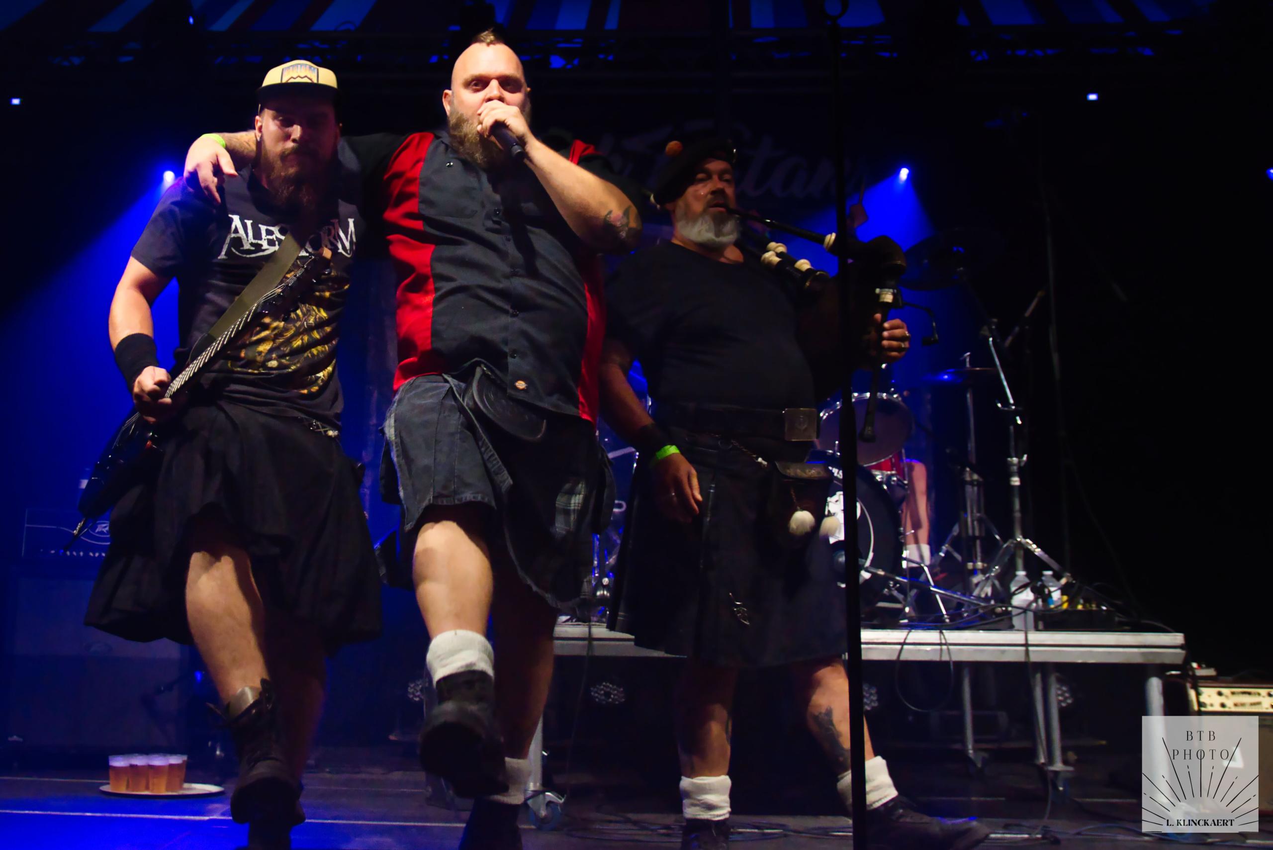 Black Tartans @ Bombelbasfestival Zottegem, picture 8, photographed by Luc Klinckaert - FrontView Magazine