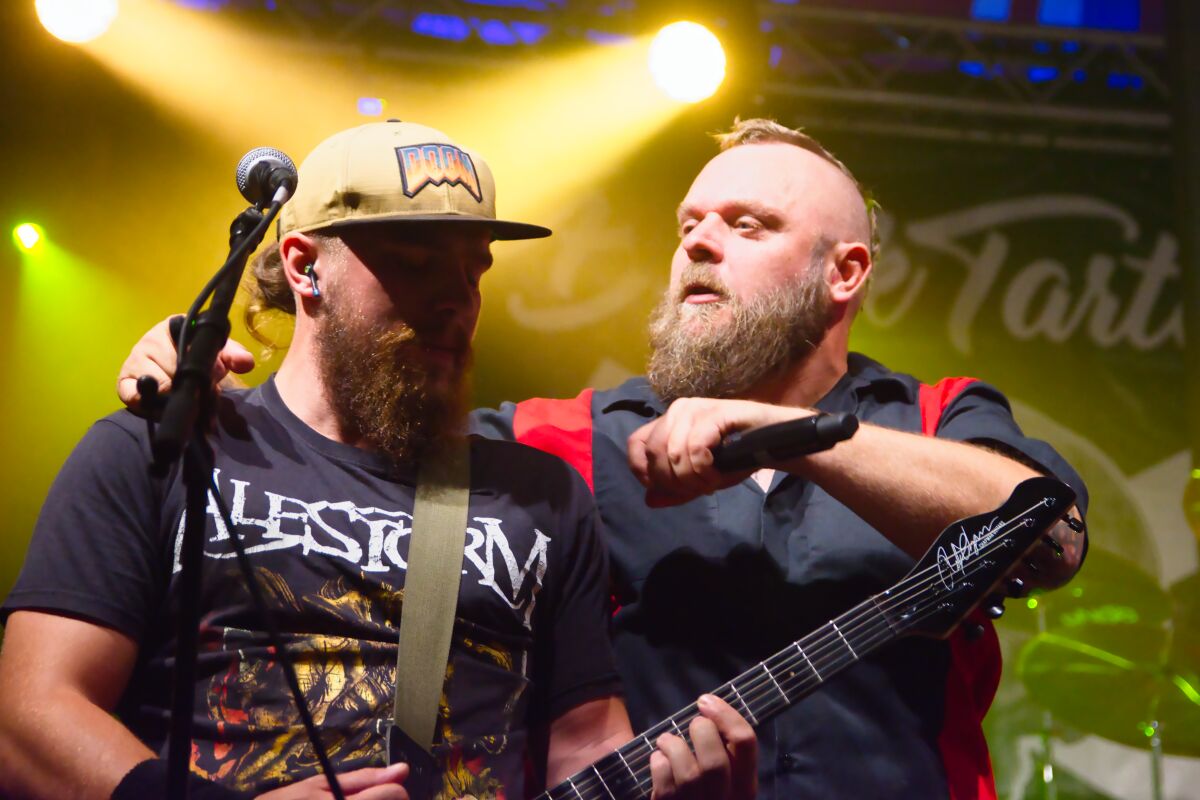 Black Tartans @ Bombelbasfestival Zottegem, picture 20, photographed by Luc Klinckaert - FrontView Magazine
