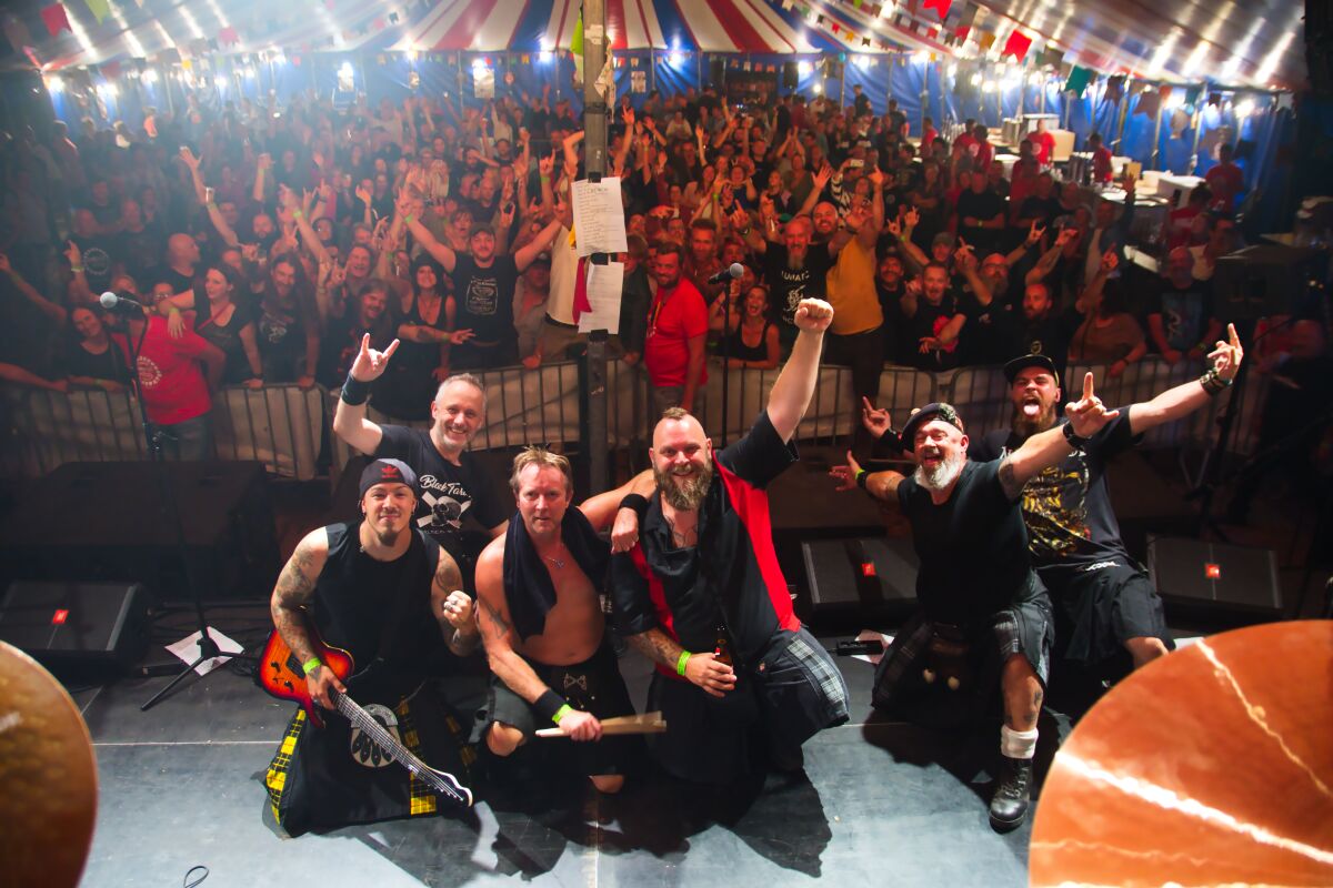 Black Tartans @ Bombelbasfestival Zottegem, picture 21, photographed by Luc Klinckaert - FrontView Magazine