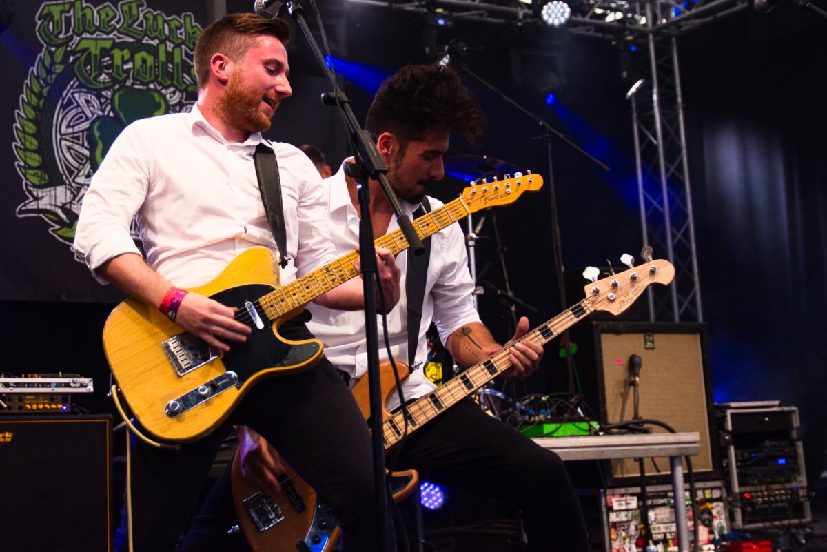 The Lucky Trolls @ Bombelbasfestival zottegem, picture 7, photographed by Luc Klinckaert - FrontView Magazine