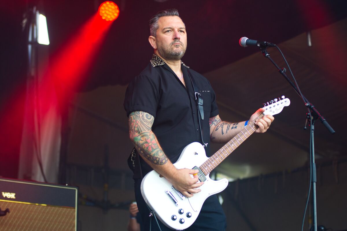 The Godfathers @ Clarebout Frietrock zaterdag, picture 2, photographed by Luc Klinckaert - FrontView Magazine