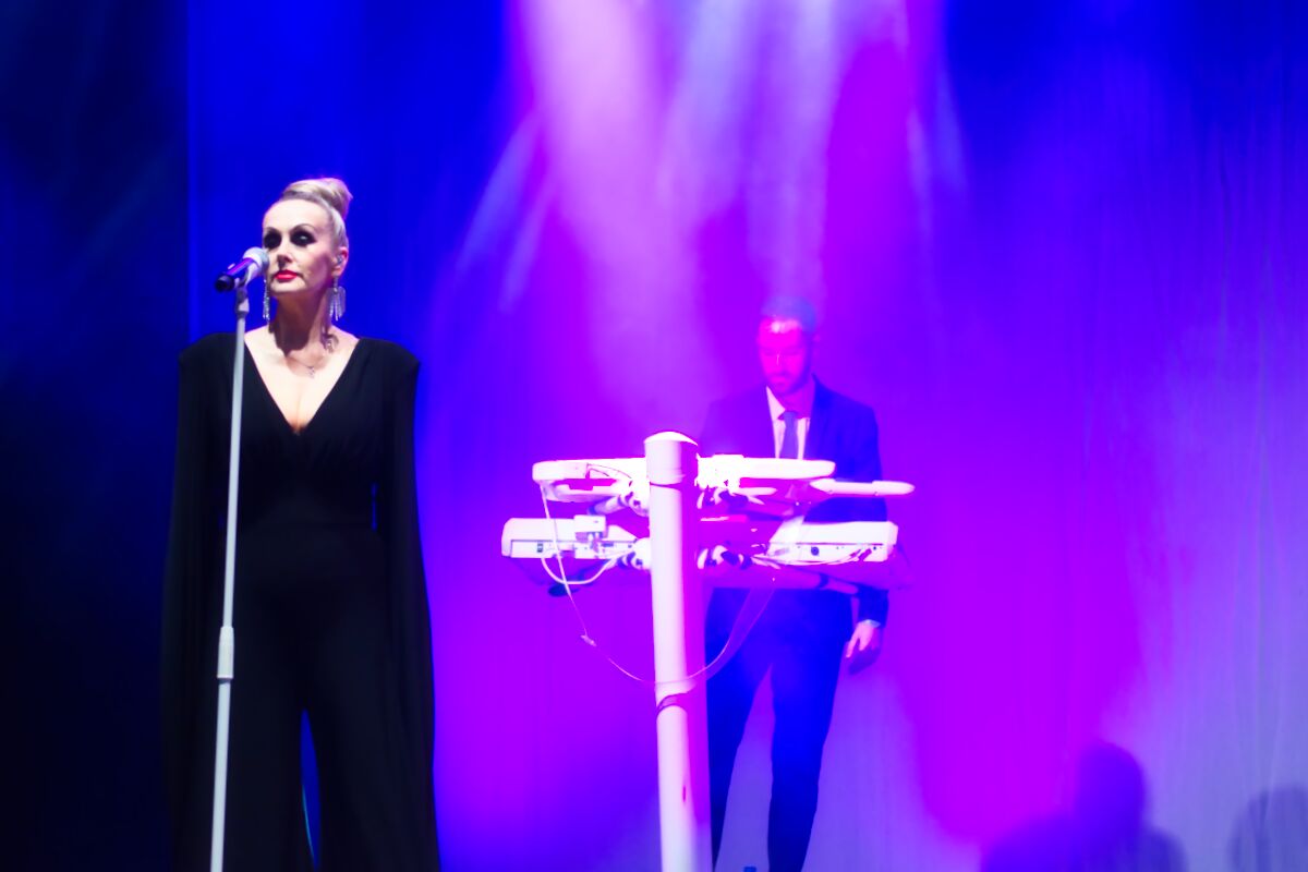 The Human League @ Frietrock zondag, picture 2, photographed by Luc Klinckaert - FrontView Magazine