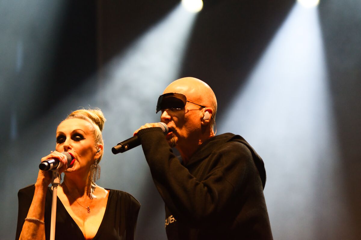 The Human League @ Frietrock zondag, picture 5, photographed by Luc Klinckaert - FrontView Magazine