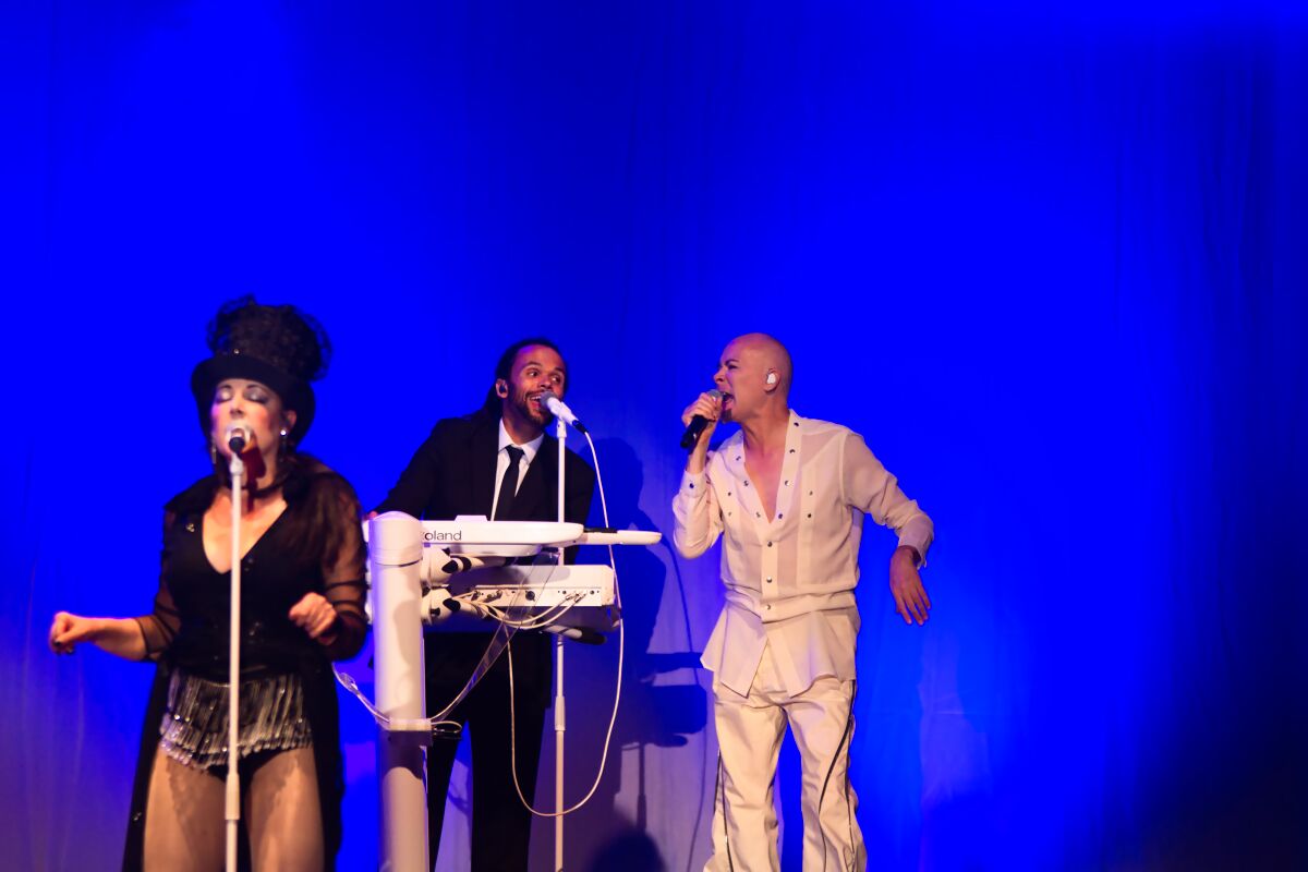 The Human League @ Frietrock zondag, picture 18, photographed by Luc Klinckaert - FrontView Magazine