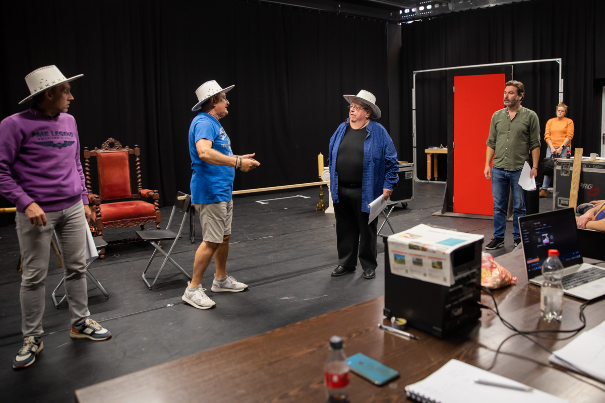Open repetitie Het spook van de operette @ Backstage, foto 3, foto's door Goele Bormans - FrontView Magazine