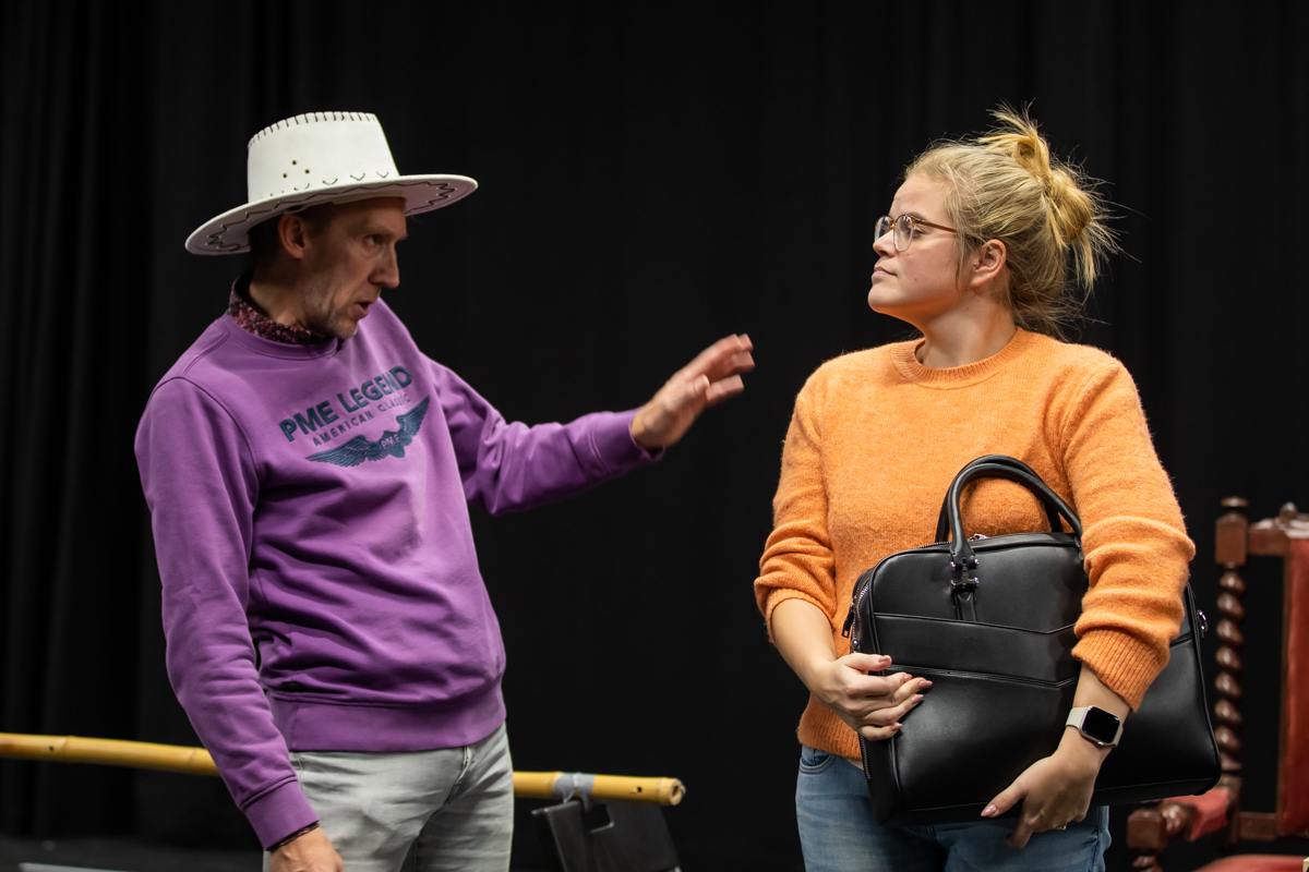Open repetitie Het spook van de operette @ Backstage, foto 15, foto's door Goele Bormans - FrontView Magazine