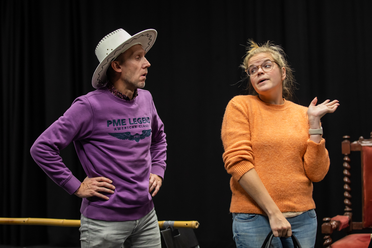 Open repetitie Het spook van de operette @ Backstage, foto 16, foto's door Goele Bormans - FrontView Magazine