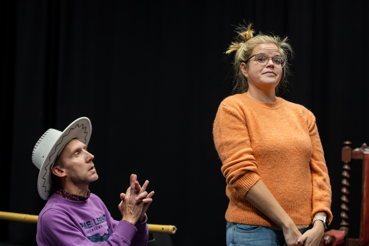 Open repetitie Het spook van de operette @ Backstage, foto 17, foto's door Goele Bormans - FrontView Magazine