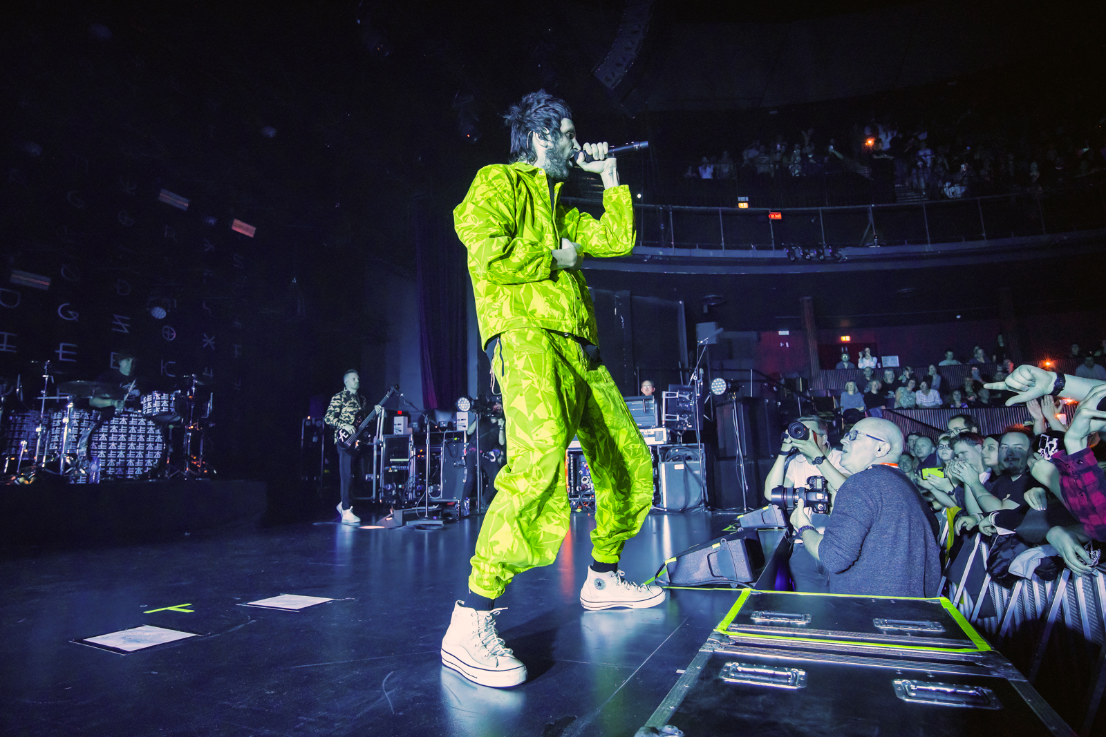 Kasabian Live in Brussels, picture 3, photographed by Paul Jongeneelen - FrontView Magazine