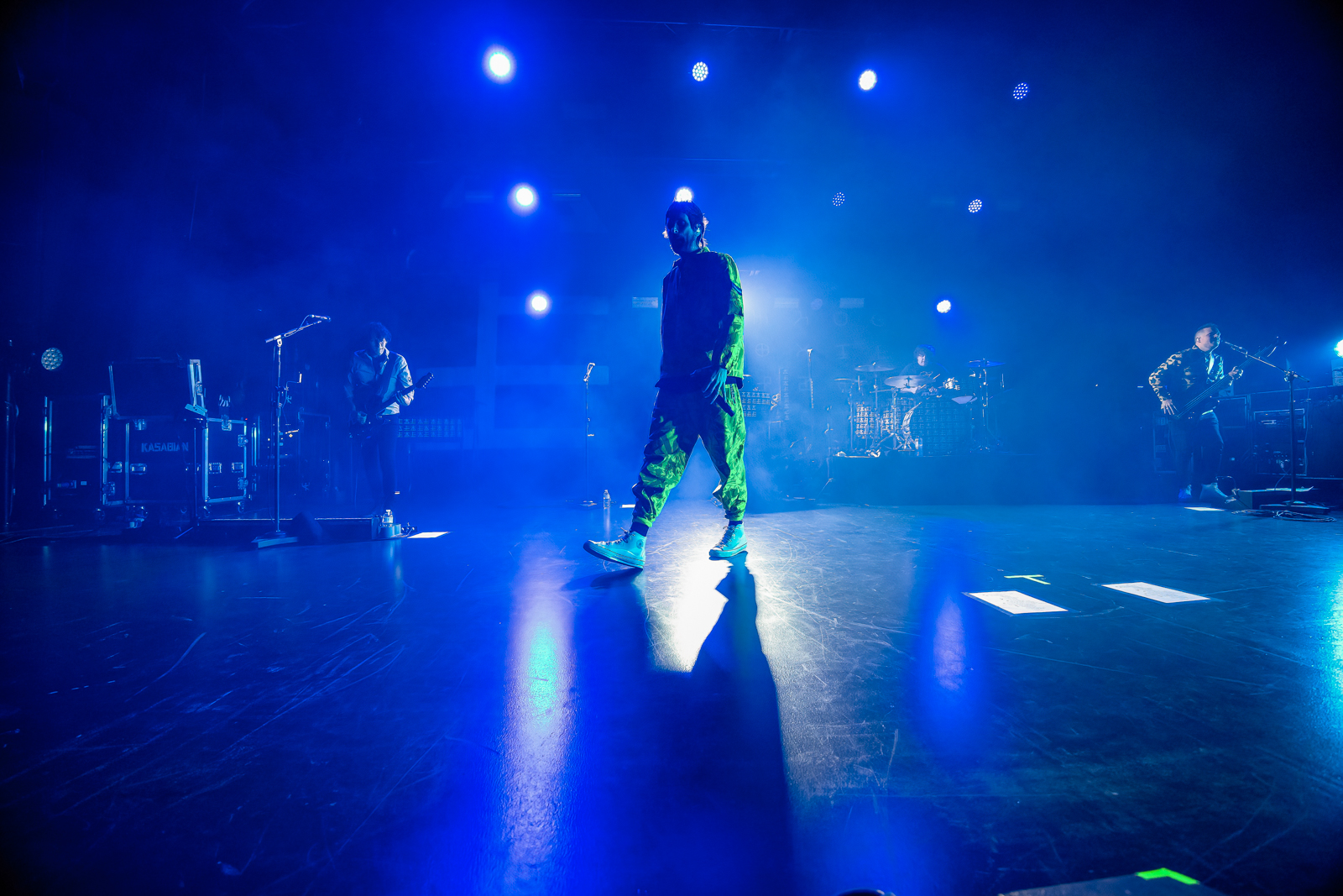 Kasabian Live in Brussels, picture 4, photographed by Paul Jongeneelen - FrontView Magazine