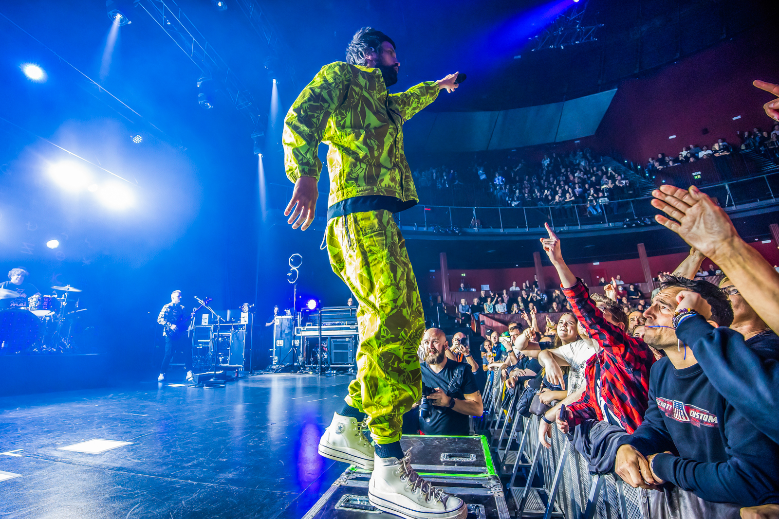 Kasabian Live in Brussels, picture 6, photographed by Paul Jongeneelen - FrontView Magazine