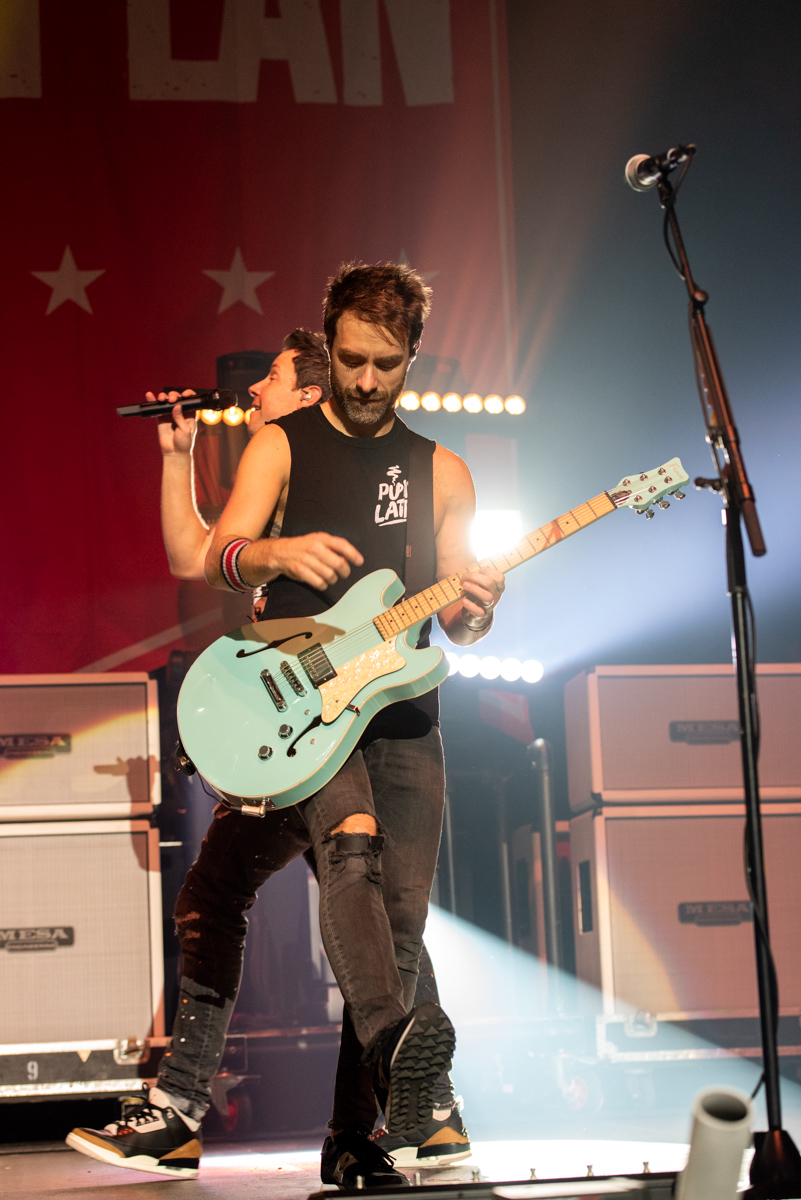 Simple Plan @ Vorst Nationaal, picture 7, photographed by Johan Van Buggenhout - FrontView Magazine
