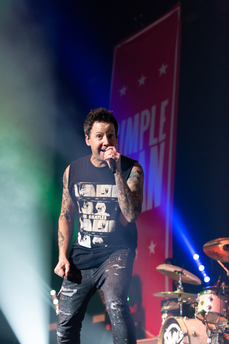 Simple Plan @ Vorst Nationaal, picture 25, photographed by Johan Van Buggenhout - FrontView Magazine