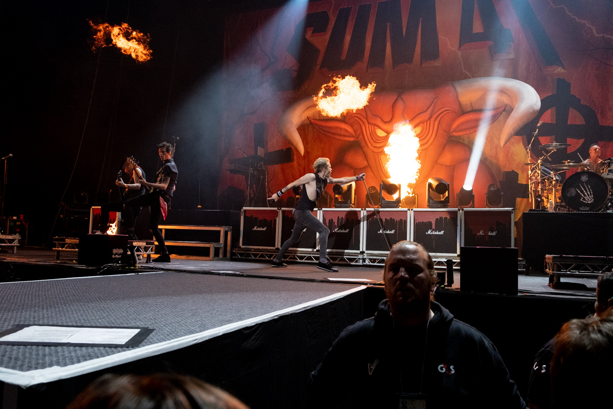 SUM41 @ Vorst Nationaal, picture 4, photographed by Johan Van Buggenhout - FrontView Magazine
