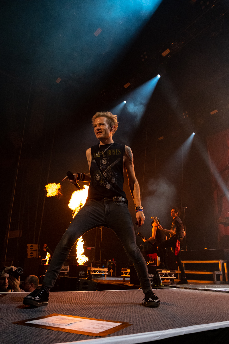 SUM41 @ Vorst Nationaal, picture 6, photographed by Johan Van Buggenhout - FrontView Magazine