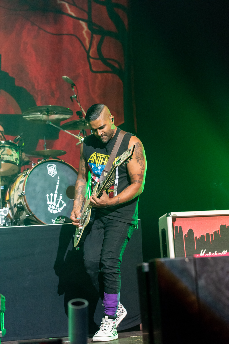 SUM41 @ Vorst Nationaal, picture 7, photographed by Johan Van Buggenhout - FrontView Magazine