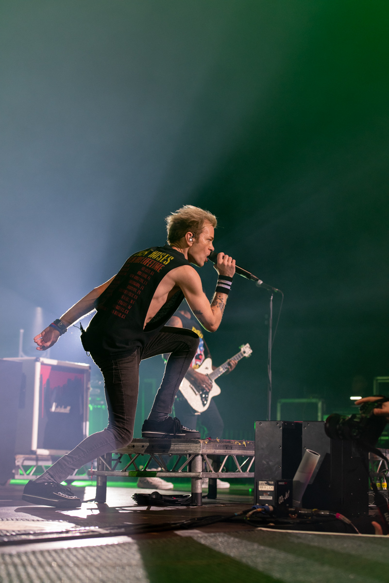 SUM41 @ Vorst Nationaal, picture 11, photographed by Johan Van Buggenhout - FrontView Magazine