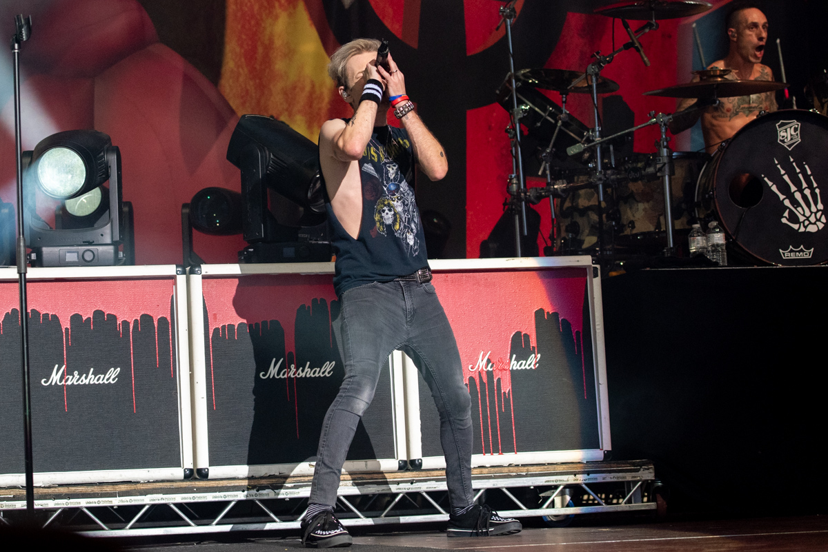 SUM41 @ Vorst Nationaal, picture 15, photographed by Johan Van Buggenhout - FrontView Magazine