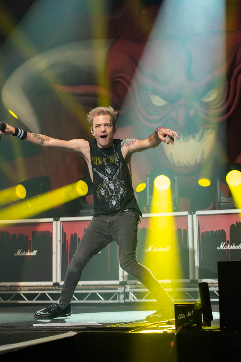 SUM41 @ Vorst Nationaal, picture 38, photographed by Johan Van Buggenhout - FrontView Magazine