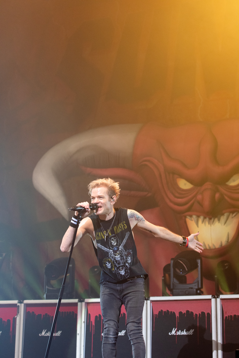 SUM41 @ Vorst Nationaal, picture 39, photographed by Johan Van Buggenhout - FrontView Magazine