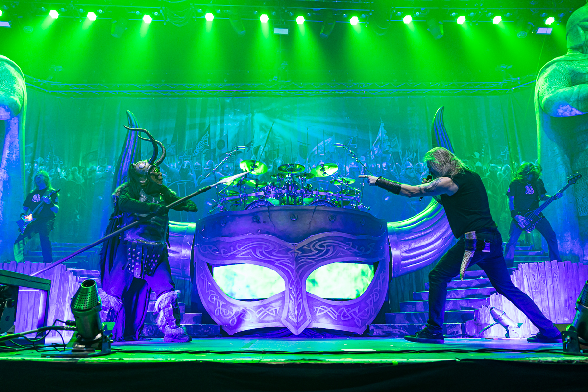 Amon Amarth @ Vorst Nationaal, picture 2, photographed by David Johnson - FrontView Magazine