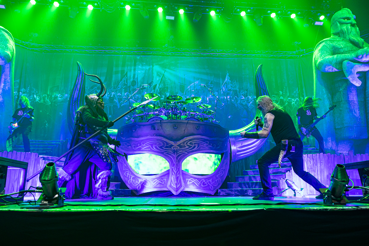Amon Amarth @ Vorst Nationaal, picture 3, photographed by David Johnson - FrontView Magazine