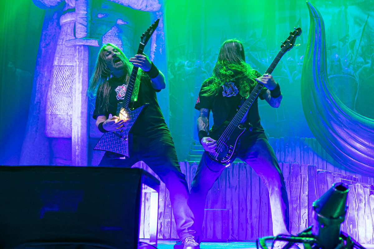 Amon Amarth @ Vorst Nationaal, picture 6, photographed by David Johnson - FrontView Magazine