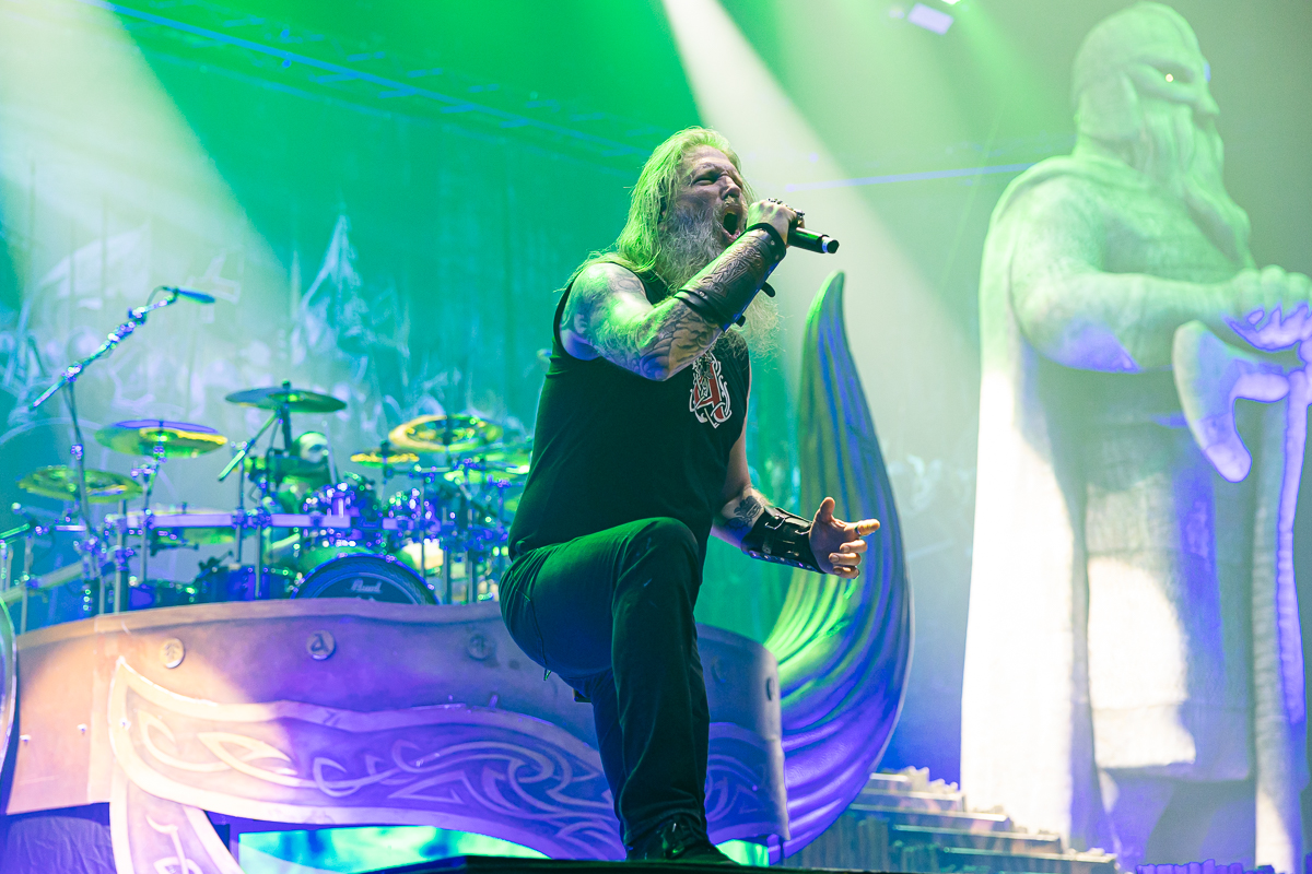 Amon Amarth @ Vorst Nationaal, picture 7, photographed by David Johnson - FrontView Magazine