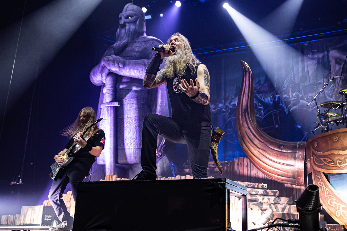 Amon Amarth @ Vorst Nationaal, picture 11, photographed by David Johnson - FrontView Magazine