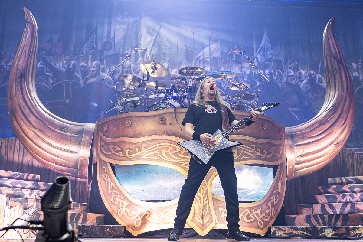 Amon Amarth @ Vorst Nationaal, picture 13, photographed by David Johnson - FrontView Magazine