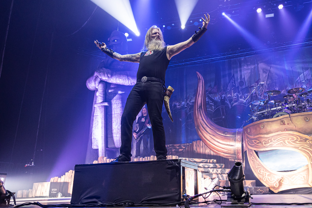 Amon Amarth @ Vorst Nationaal, picture 14, photographed by David Johnson - FrontView Magazine