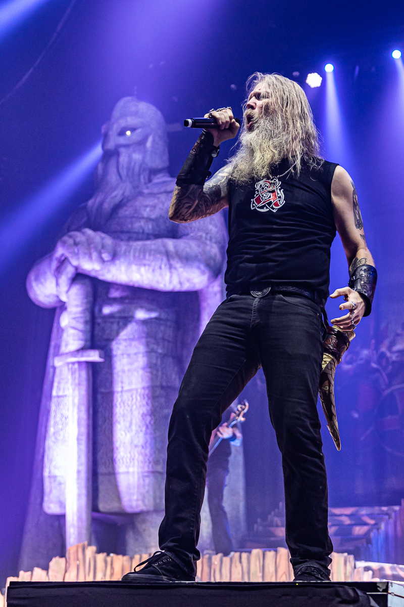 Amon Amarth @ Vorst Nationaal, picture 15, photographed by David Johnson - FrontView Magazine